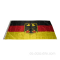 100% Polyester Siebdruck Deutschland Flagge